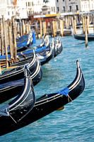 Gondeln in Venedig