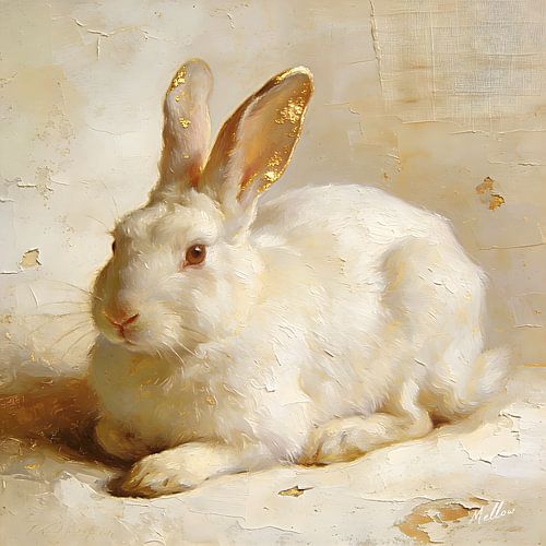 Gentle Stillness – Hare Wall Art