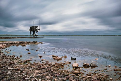 Chalet dans l'eau