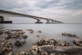 Zeelandbrücke über die Oosterschelde von Gerry van Roosmalen