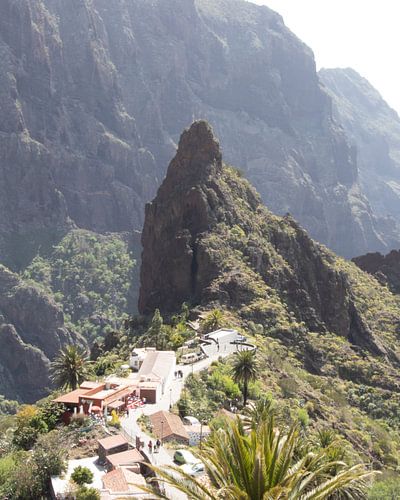 Masca a village in the mountains