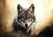 Wolf: The Guardian of the Wilderness by Ralf van de Sand thumbnail