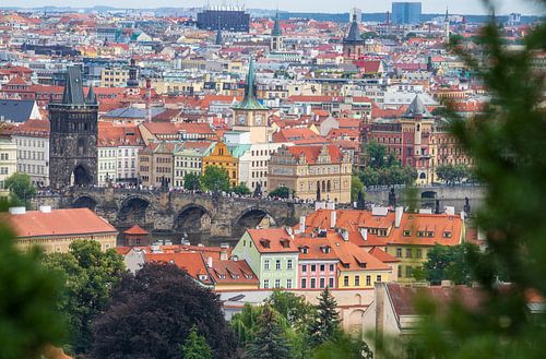 Tsjechische hoofdstad Praag de Karelsbrug