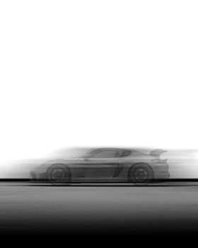 Porsche Cayman GT4RS at Spa Franchorchamps