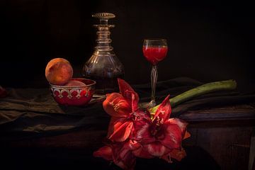 Still life following the example of an old master. Wout Kok One2expose by Wout Kok
