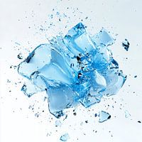 Blaue Explosion