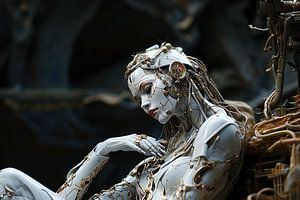 Science Fiction Cyber Femmes sur Hans-Jürgen Flaswinkel