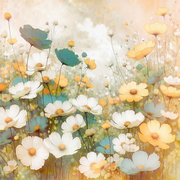 Field flowers by Digital Art Nederland