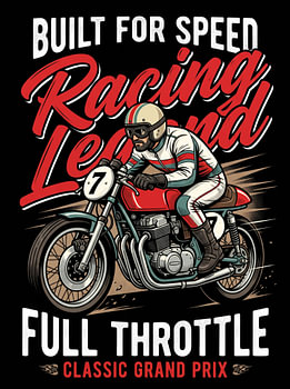 Poster ‘Racing Legend: Full Throttle’