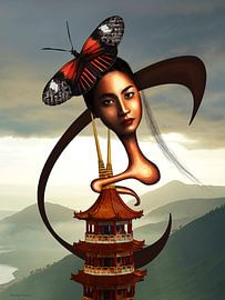 Pagoda Princess by Elviedan Monjet