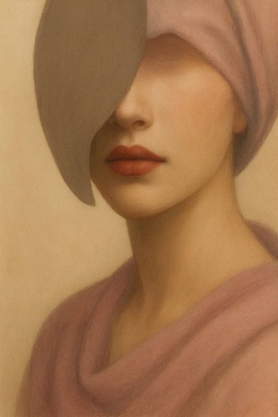 Porträtfalte des Unausgesprochenen von Moonheart Artworks