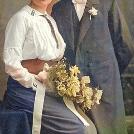 1914. Oma en opa Maatje van Hans Heemsbergen