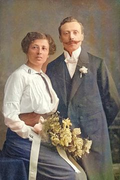 1914. Oma en opa Maatje van Hans Heemsbergen