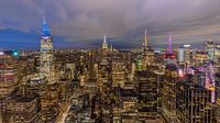 Breathtaking Manhattan at dusk by Lynxs Photography thumbnail