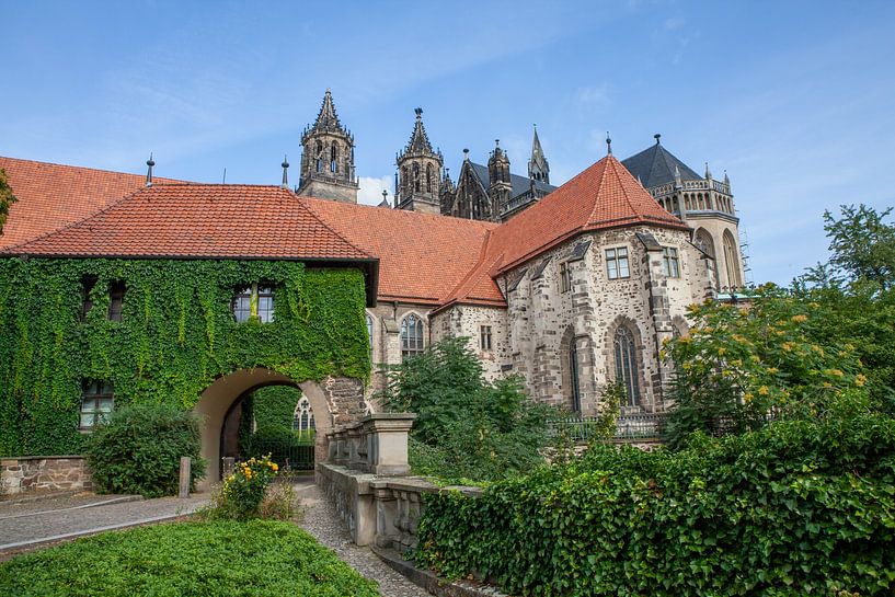 Magdeburg - Remtergang with Magdeburg Cathedral by t.ART