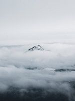 oben über den Wolken