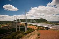 The impressive Millau viaduct