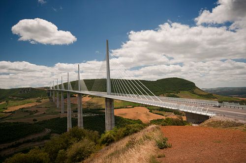 L'impressionnant viaduc de Millau