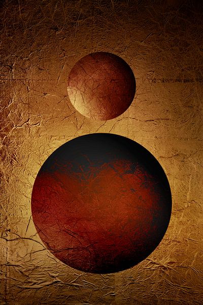 Runde Formen. Minimalismus. 2 von Alie Ekkelenkamp