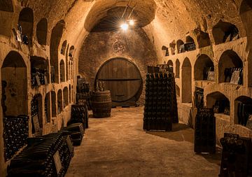 Oude Champagne kelders bij Castellana van Daan Kloeg