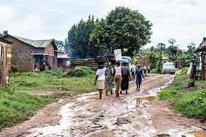 scène de rue en Ouganda