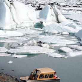 Getting to The Knik Glacier - Alaska by Tonny Swinkels