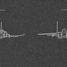 Luftfahrzeugtypen Soesterberg breiter Asphalt von Studio Bosgra