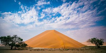 Duin in de Namib-woestijn in Namibië, Afrike van Patrick Groß