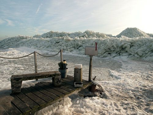 Glace rampante sur Marken (nl)
