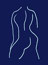 abstracte illustratie naakt van Studio Allee thumbnail