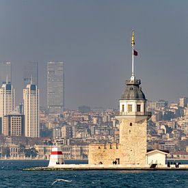 Maiden Tower Istanbul van Peter Schickert