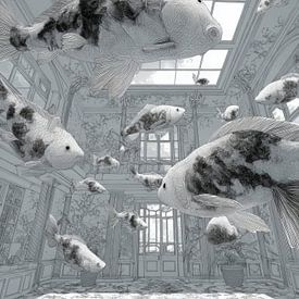 Koi von Rein Bijlsma Art