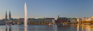 Panorama von Hamburg