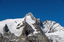 Großglockner summit in front of blue sky by Sonja Birkelbach