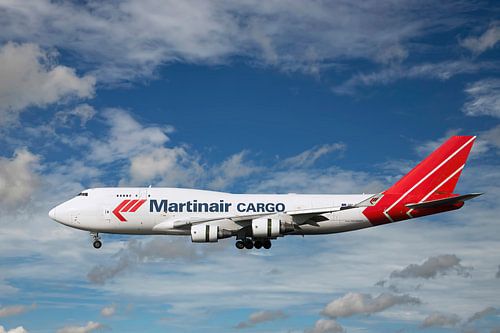 Martinair Cargo Boeing 747-412BCF, cargo aircraft. Reg.number PH-MPS