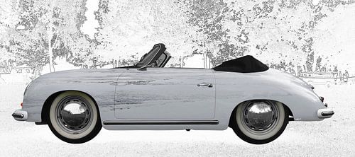 Porsche 356 A 1500 Super in graphite