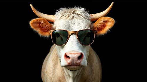 The fashionable cow by Jean Pierre