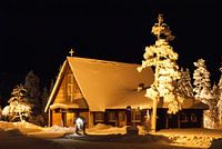 Kerkje in Saariselkä