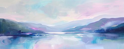Modern Pastel Art | Pastel Shores