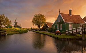 Sonnenaufgang Zaanse Schans