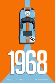 The Golden Year 1968 GT40 No.9 von Theodor Decker