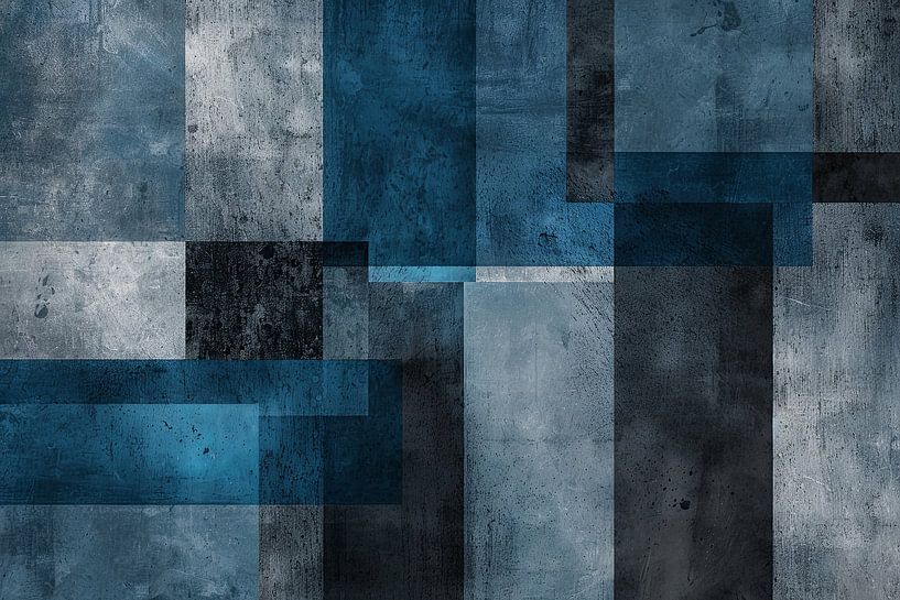 Abstrakte Geometrie von Poster Art Shop