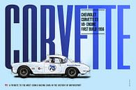 Corvette C1 eerbetoon van Theodor Decker thumbnail