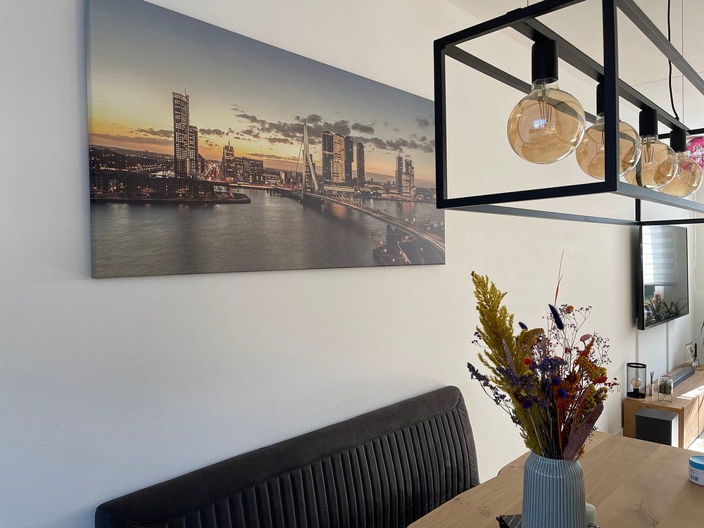 Rotterdam at dawn  by Rob van der Teen 