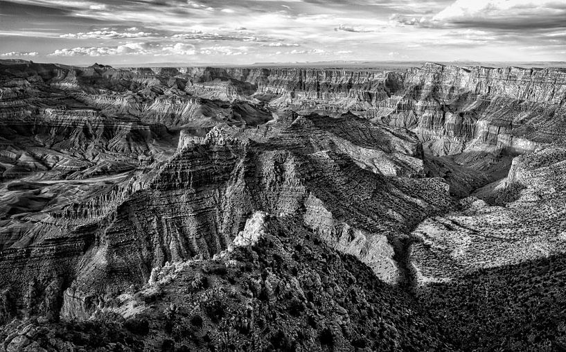 HDR foto van de Grand Canyon van Roel Beurskens
