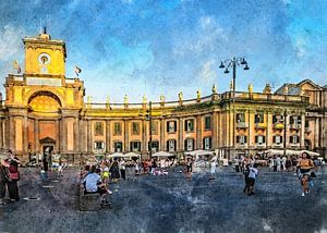 Neapol Napoli Italie art de la ville #Napoli