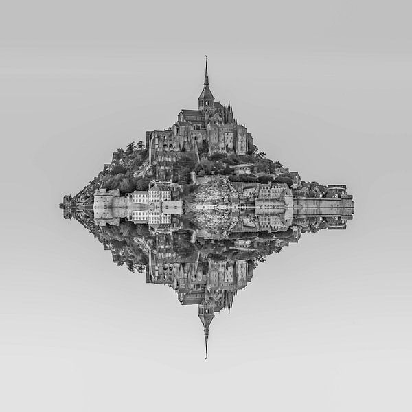 Le Mont Saint Michel by Rene Ladenius Digital Art