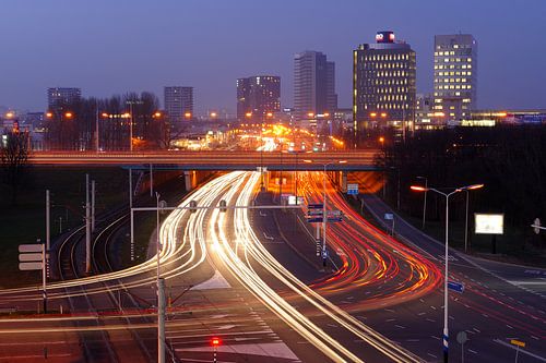 Europalaan and A12 in Utrecht by Donker Utrecht