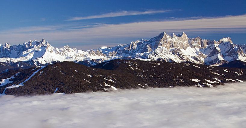 The Gosaukamm and the Dachstein mountains by Christa Kramer