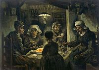 Vincent van Gogh - De aardappeleters werden toch nog patateters (gezien bij vtwonen)
